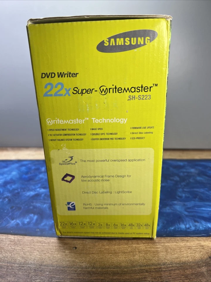 Toshiba Samsung DVD Writer Model SH-S223 SATA Optical Drive Lightscribe - Image 3 of 4