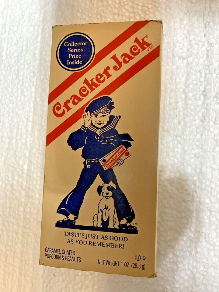 CRACKER JACK Box Collector Series Prize Inside Nut Original Flavor