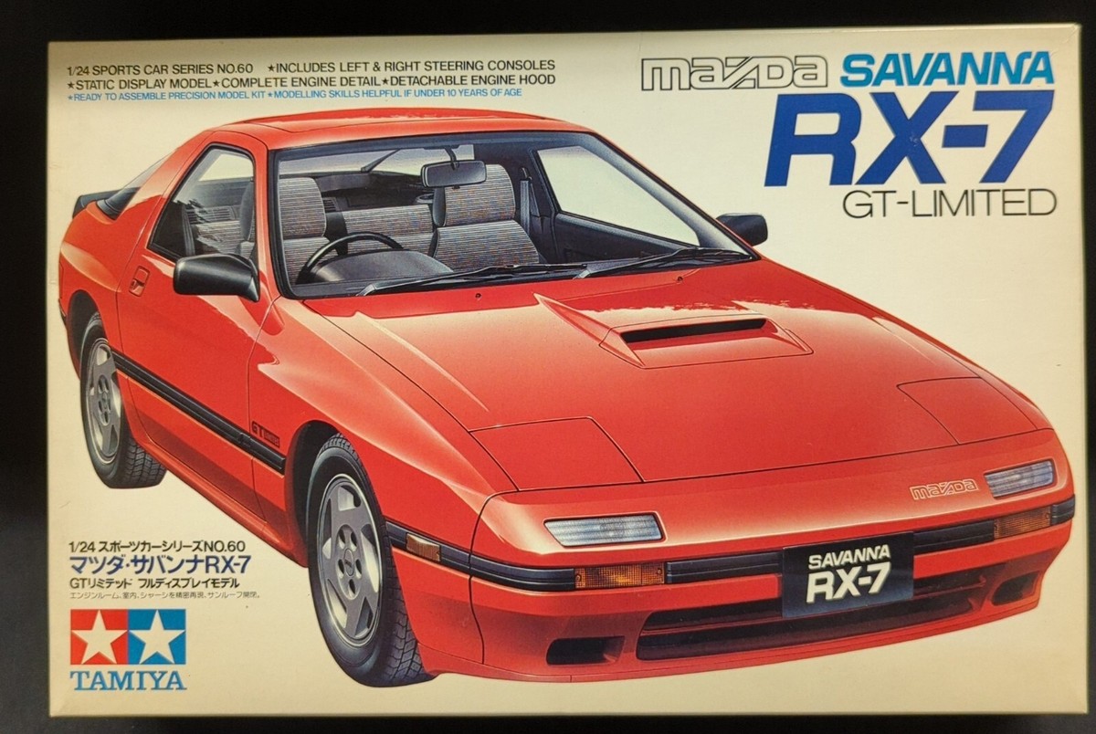 Mazda Savanna RX-7 GT Limited - Tamiya 1/24 Model Kit *OPEN BOX 