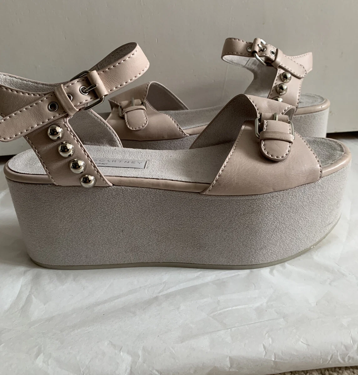Studded platform shop sandals