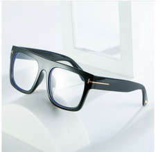 Large Frame Square Reading Glasses For Men Women Anti Blue Light Glasses New