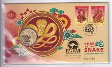 AUSTRALIAN PNC: 2025 $1 YEAR OF THE SNAKE COIN ANDA MONEY EXPO MELBOURNE #M3534