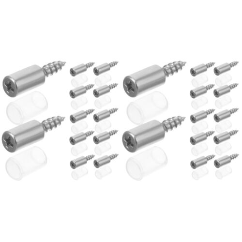 100 pcs Mirror Screws Self-tapping Screws Mirror Fixing Fastener Screws with - Picture 1 of 12