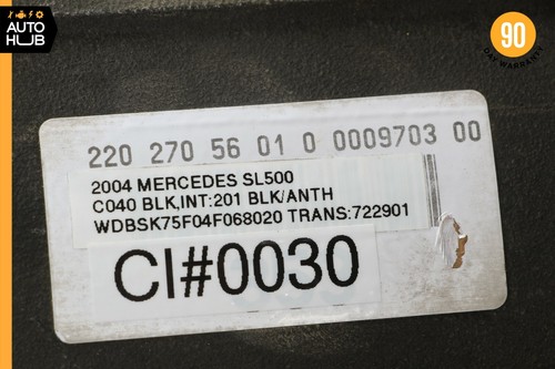 04-06 Mercedes R230 SL500 E500 722.9 7G-Tronic Automatic Transmission Housing - Picture 12 of 12