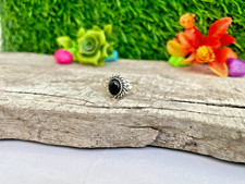 Black onyx ring, designer ring, women ring, silver ring, sterling ring,