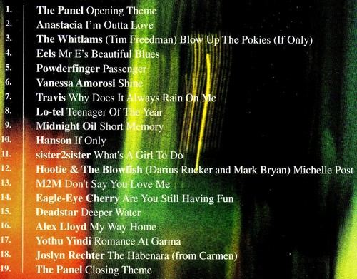+ (TV SHOW) THE PANEL - MORE MUSIC LIVE / VARIOUS ARTISTS - Picture 2 of 2