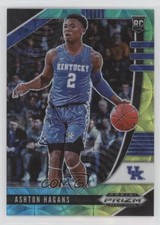 2020 Panini Prizm Draft Picks Choice Blue Yellow & Green Ashton Hagans #39 5l1