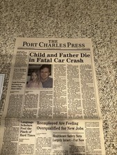 General Hospital Port Charles Press TV Newspaper Prop