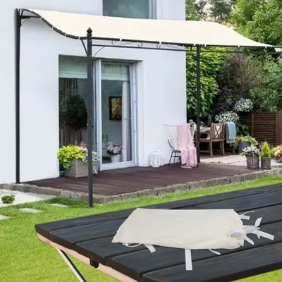 Terrasse Wasserdicht Sonnenschutzschutz Sonnenschutz Einfach Zu Säubern