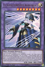 YuGiOh El Schattenpuppe Konstrukt SDSH-DE046 Ultra Rare Excellent unl.