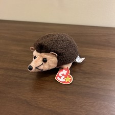 TY Beanie Baby PRICKLES the Hedgehog 6  Stuffed Animal Toy Retired Plush 4220