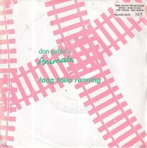 Don Pablo's Animals - Long Train Running - Used Vinyl Record 7 - J1177z