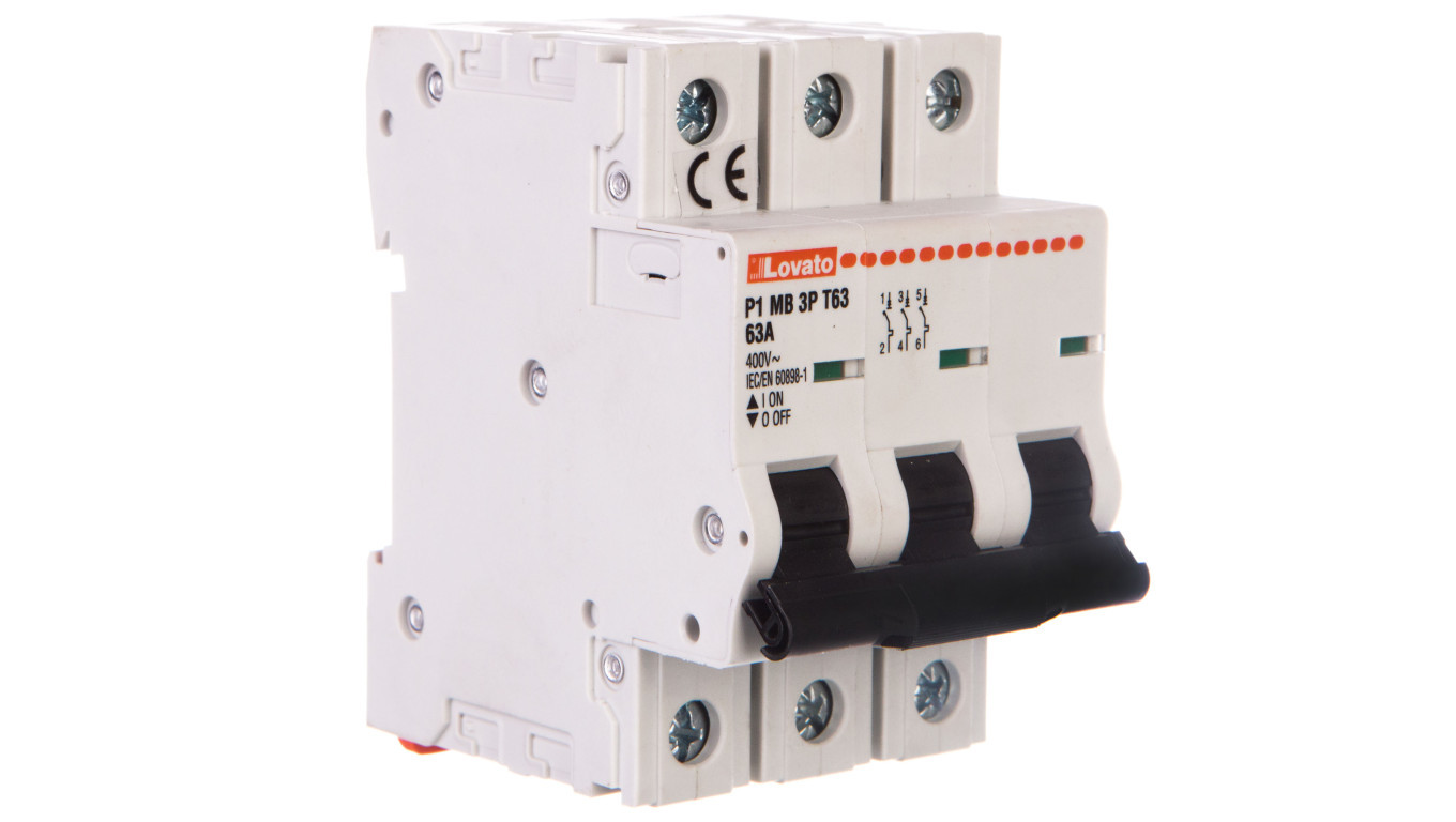 Power limiter 3P 63A 10kA P1MB3PT63 /T2UK