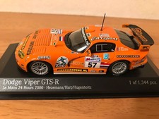 Minichamps 1/43 DODGE VIPER GTS-R Le Mans '00 57 Minicar