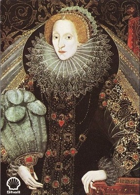Shell Great Britons Card 1972: Queen Elizabeth I 1533-1603 Famous People