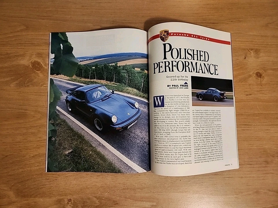 Road & Track Special Series Porsche 1989 Foto 2 de 3