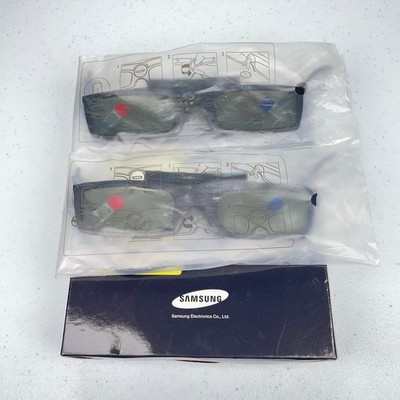(2 Pairs) Samsung Active 3D Glasses SSG-5150GB BN96-30009A Black