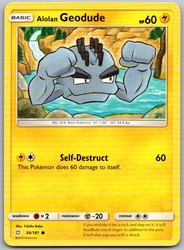 Alolan Geodude 34/181 Team Up Common