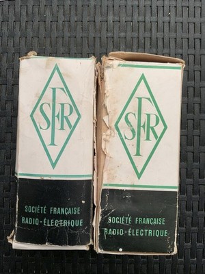 2x NOS SFR E130 RS242 RS241 Triode Power Output Tube