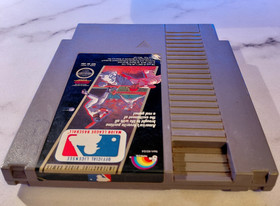 Major League Baseball (Nintendo NES, 1988) Cartucho de juego y manual - Probado