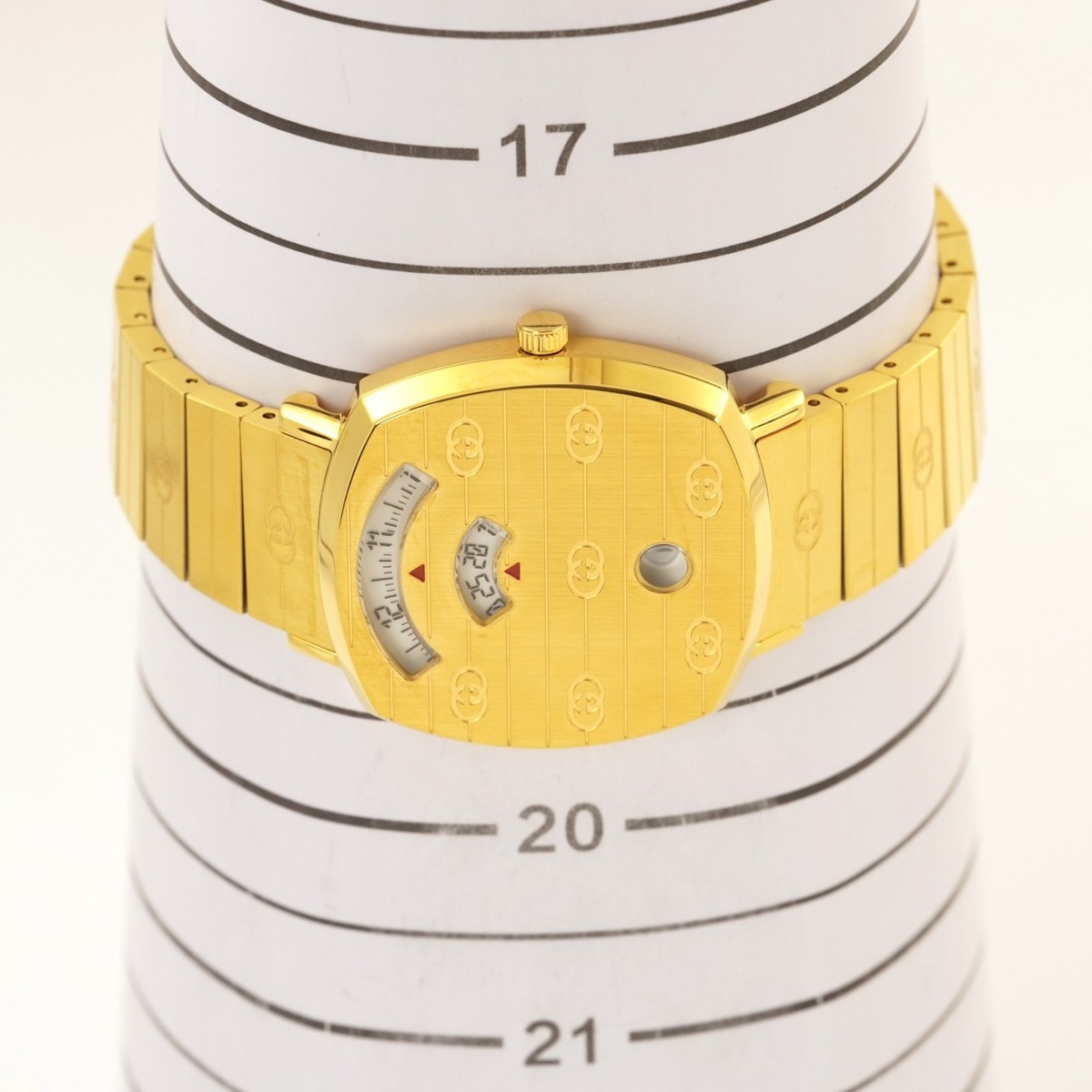 Gucci Grip Quartz Watch 35mm - YA157403 | eBay