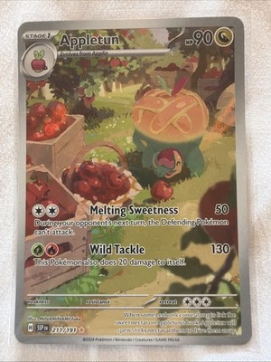 appletun pokemon card vmax SV014 - Holofoil Shining Fates Shiny Vault Colorless Retreat Cost Appletun 011/070 Rare VMAX Rising