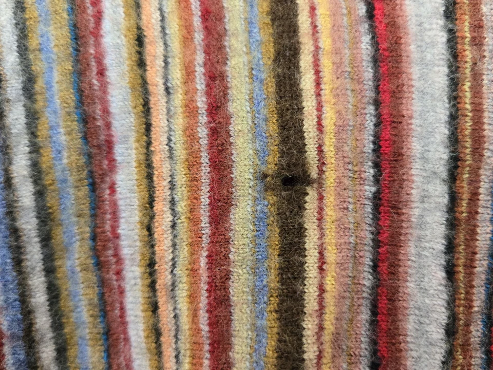 Paul Smith Sweater Mens M Signature Stripe Wool Italy Casual Fall - Image 3 of 4