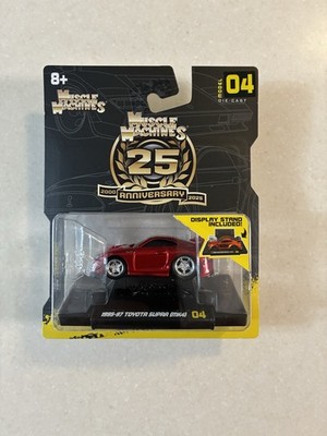 Muscle Machines 25th Anniversary 2025 1995-97 Toyota Supra Red #04