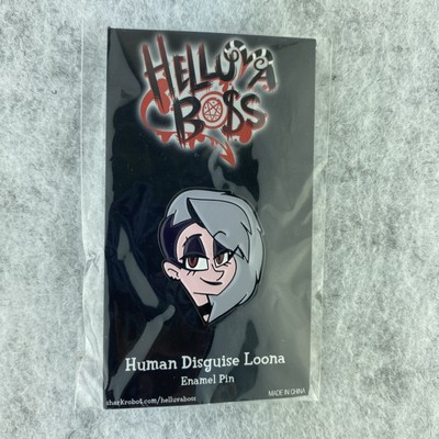 Helluva Boss Human Disguise Loona Enamel Pin