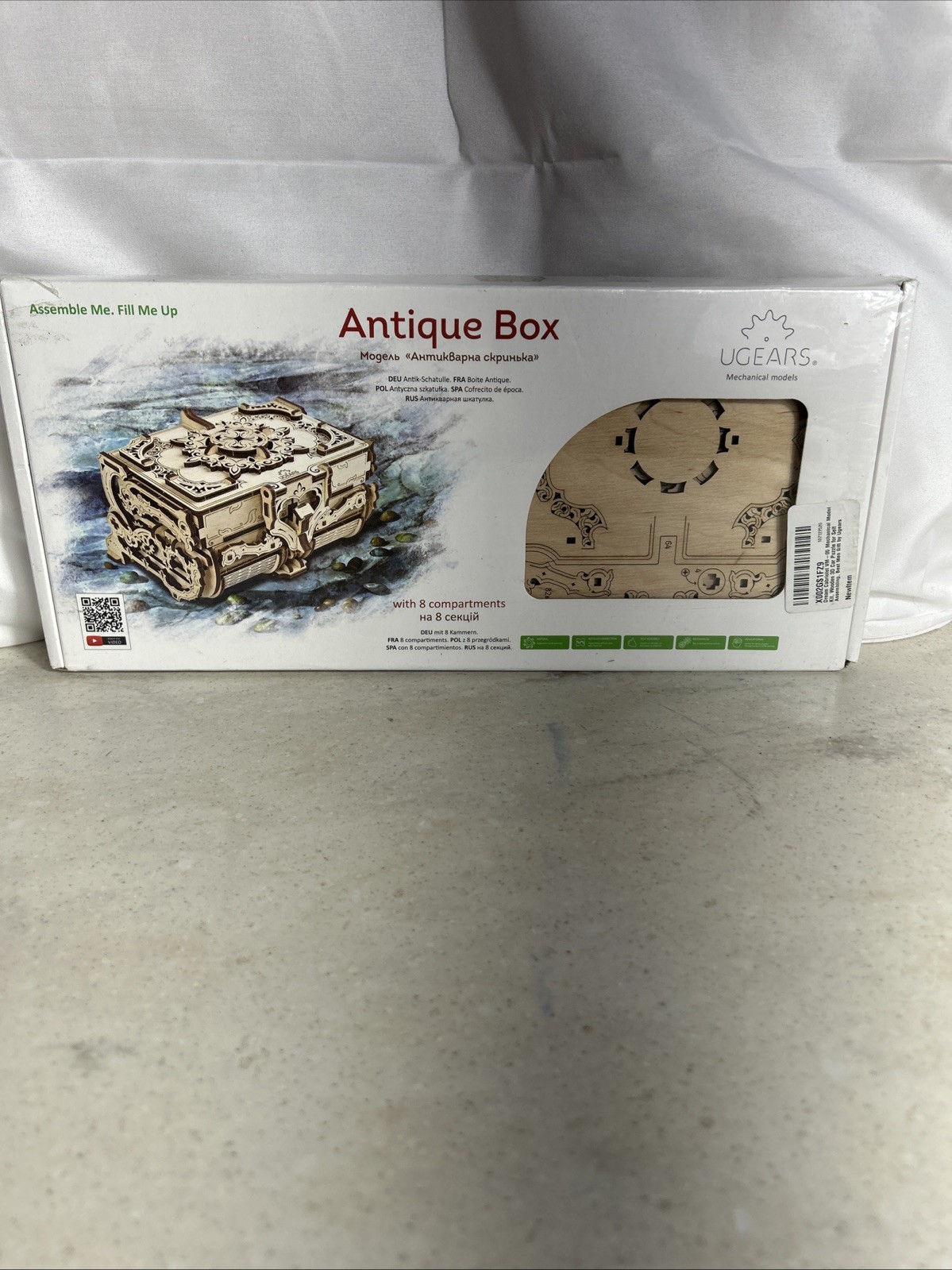 Wooden 3d Model Jewelry Box 2019 Sealed