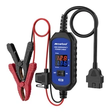 Digital OBDII ECU Emergency Power Supply Cable 12V Vehicle Memory Saver Cable US