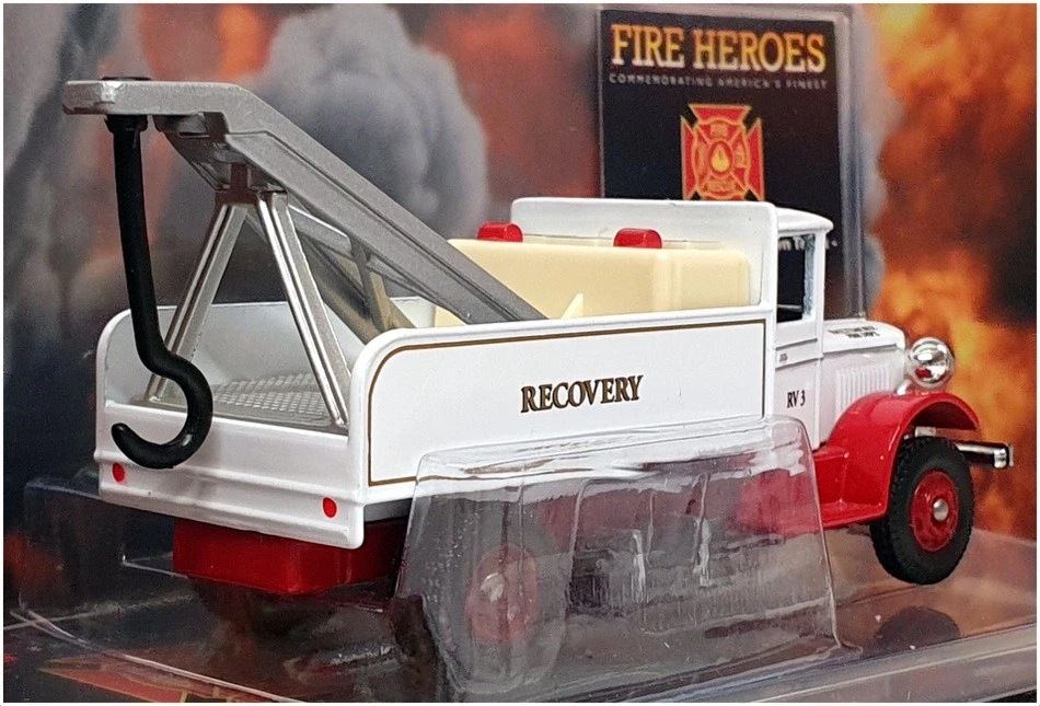 Corgi 9 cm de largo diecast CS90016 - Camión de avería Mack - blanco/rojo Foto 2 de 4