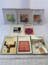 Lot Of 8 Vintage Apple II User Manuals / Books