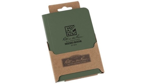 Rite in the Rain Allwetter Notizbuch 3 1/2 x 5" 954 Olive - Bild 3 von 4