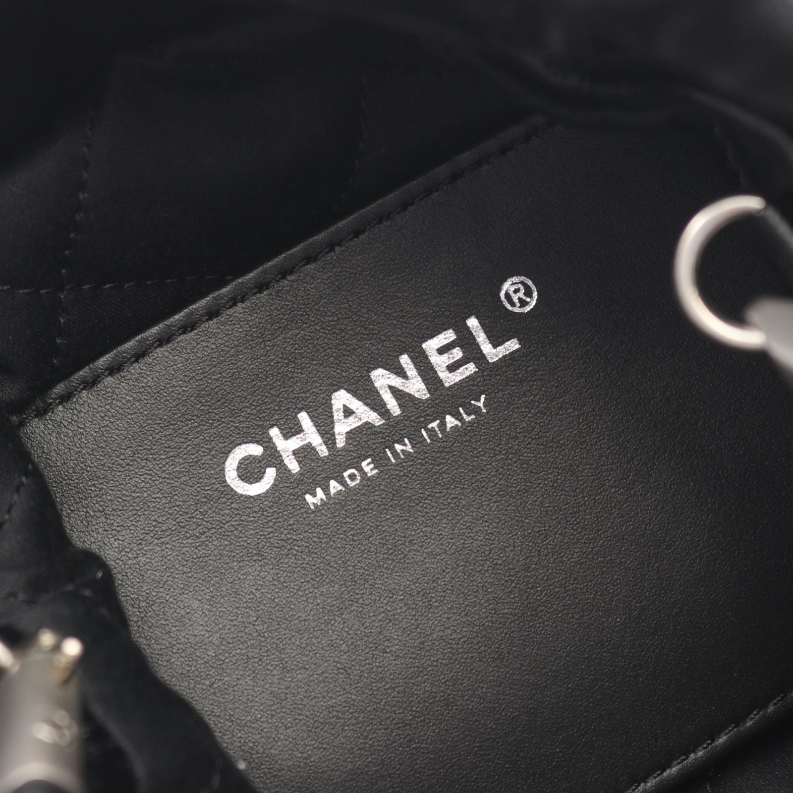 Chanel 22 Mini 2WAY AS3980 Shoulder Bag Leather Black Silver Women's #MMB734 image 4