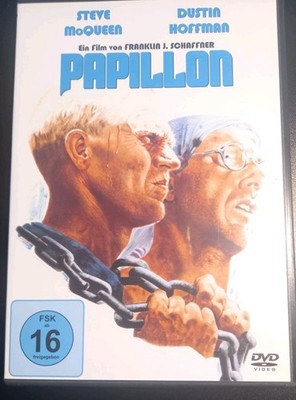 DVD Papillon Steve McQueen Dustin Hoffmann