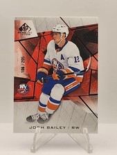 2021-22 Upper Deck SP Game Used - Josh Bailey #70 Red Fragment /205