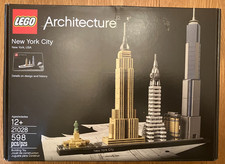 LEGO 21028 Architecture New York City NEW in SEALED BOX - Some Shelf Wear