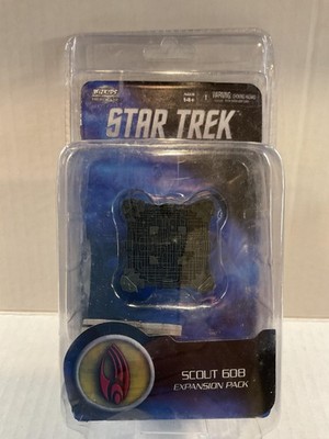 WizKids Star Trek Attack Wing  Borg Scout 608 Expansion - Ship & Dial Only