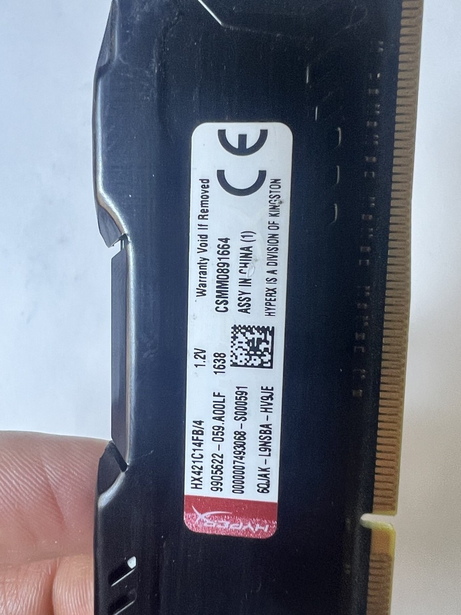 Buy HyperX Fury Ddr4 4gb 2133mhz Desktop Memory RAM online | eBay