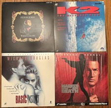 Laserdisc Vintage Mixed Lot of 15 Movies Various Titles