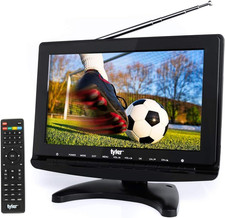 TTV706 10  Portable Widescreen 1080P LCD TV with Detachable Antennas, HDMI, USB,
