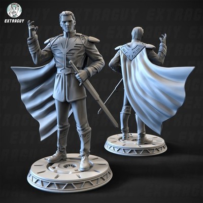 32mm Scale Tzar Ashable High Quality Unpainted Resin Garage Kit