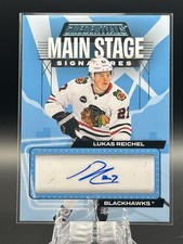 2023-24 Upper Deck Credentials - Main Stage Signatures Lukas Reichel #MS-LR (AU)