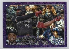 2023 Topps Chrome Purple Speckle Refractor /299 Eloy Jimenez Jiménez #34 0qh8