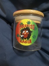 Glass Stash Jar Airtight, Smell-Proof