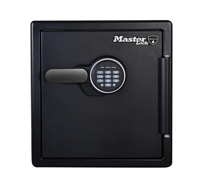 Master Lock Tresor Feuerfest und Wasserdicht mit Zahlencode, Dreifacher Schutz 