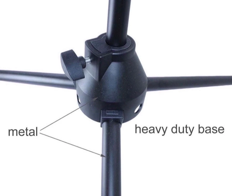 FITUEYES MICROPHONE STAND Heavy-Duty Tele-Boom Mic Stand - Image 4 of 4
