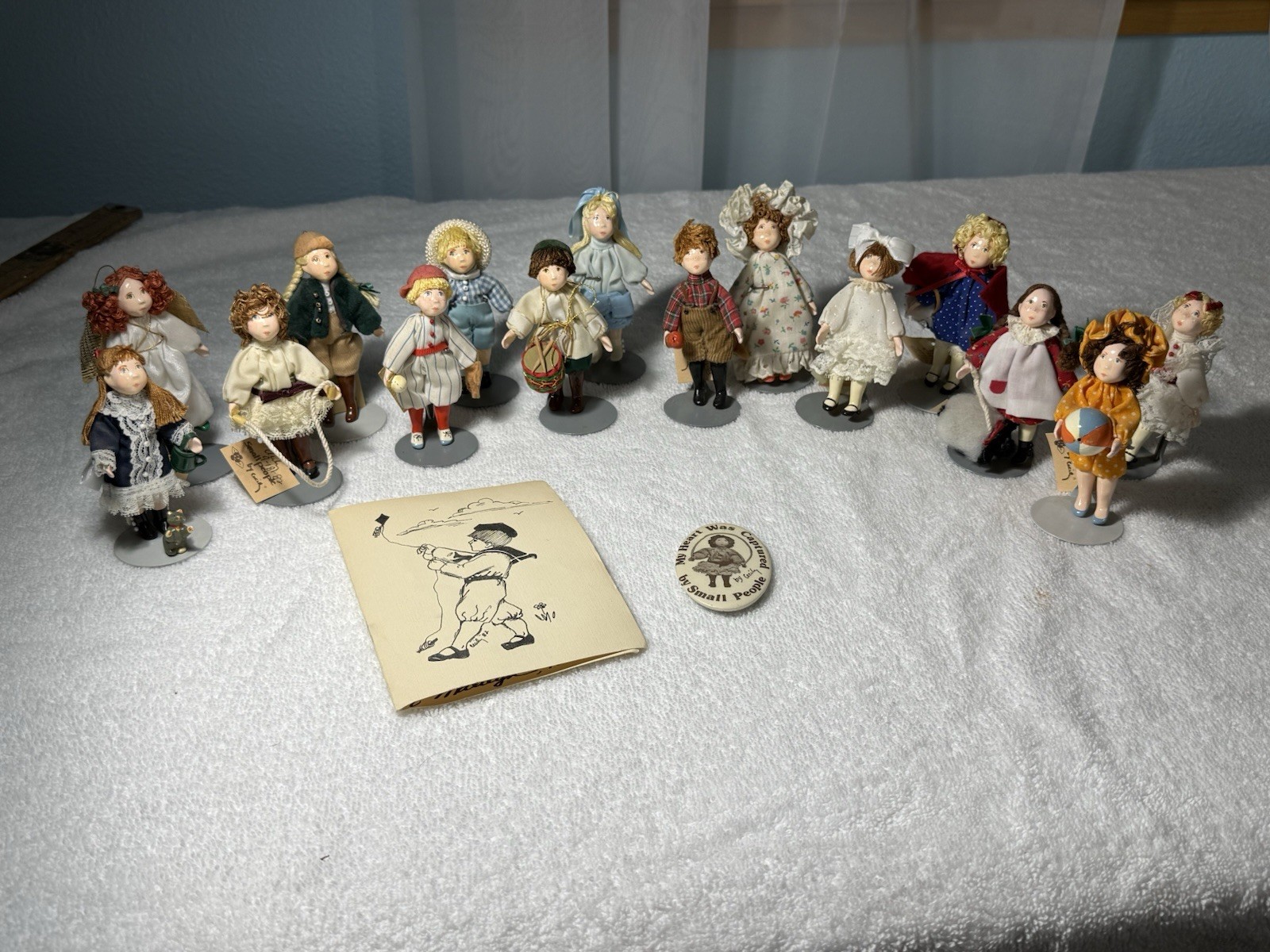 Vintage small People By Cecily lot of 15