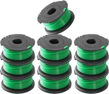 10 Pack Weed Wacker String 20ft .080" Black and Decker Trimmer Eater Line Spool